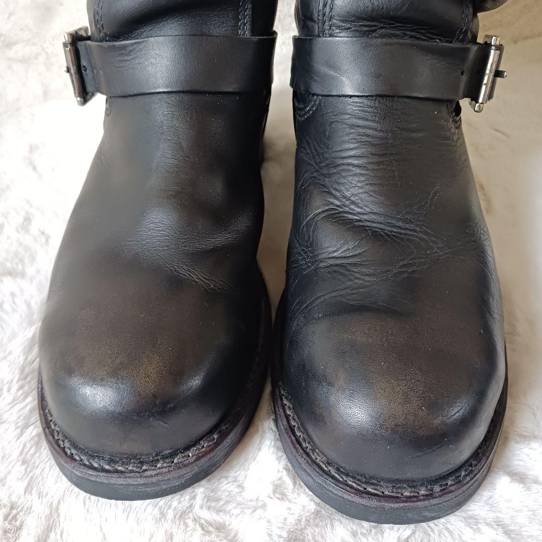 Hawkins　ホーキンス　エンジニアブーツ ショートブーツ　ブラック　26.5