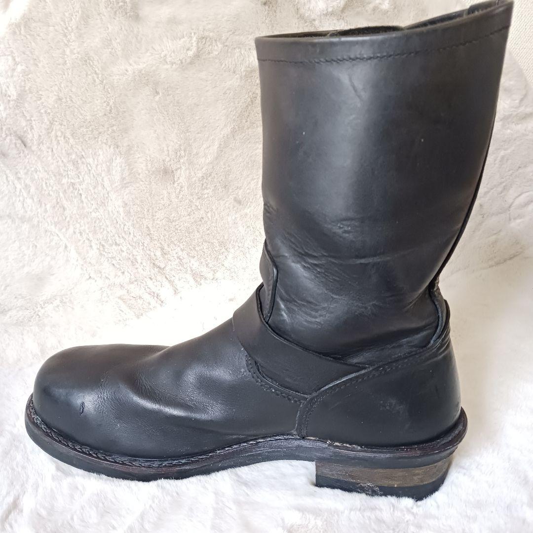 Hawkins　ホーキンス　エンジニアブーツ ショートブーツ　ブラック　26.5