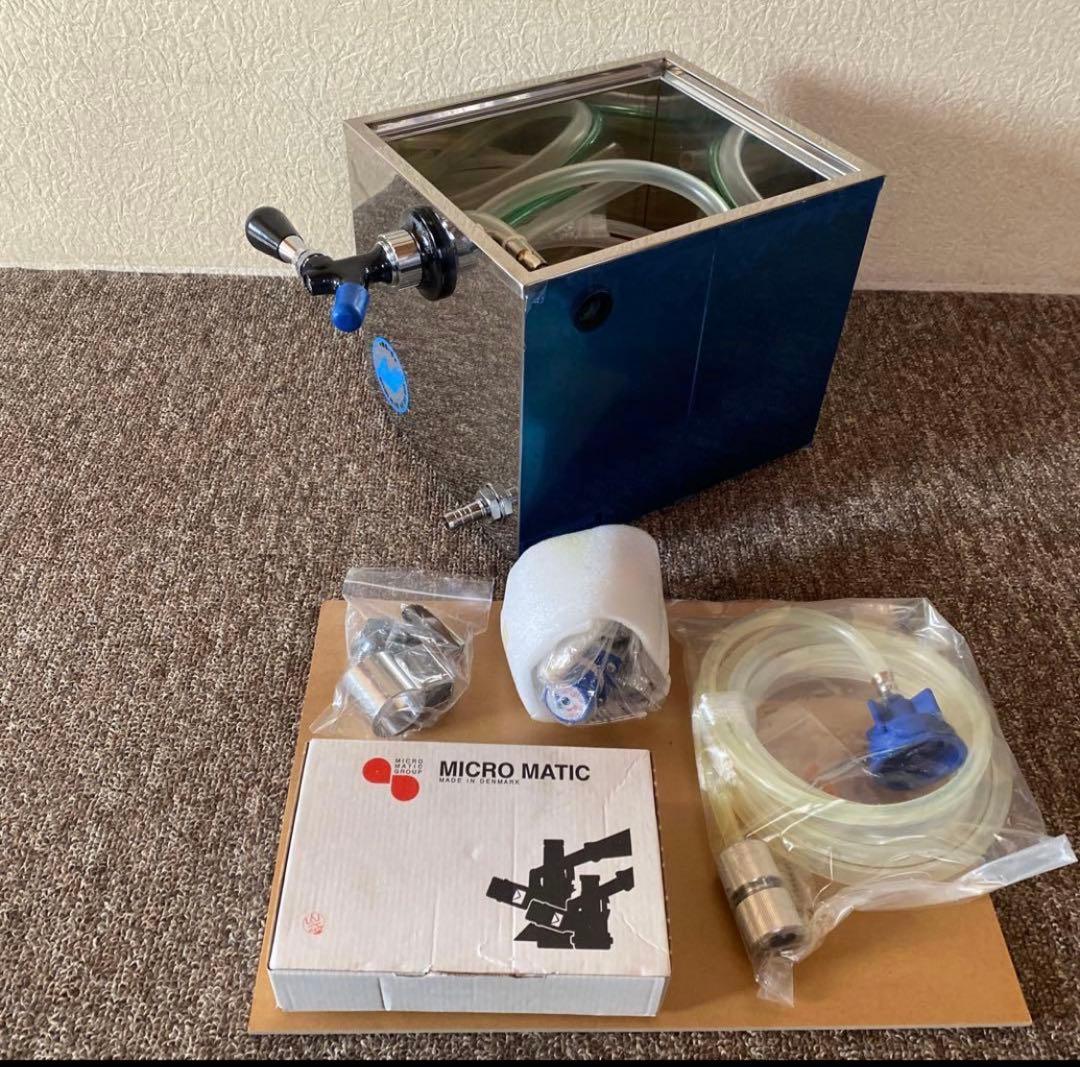 s*i様 ニットクビールサーバー 氷冷式キリンビール用 炭酸ガスのボンベ付きます