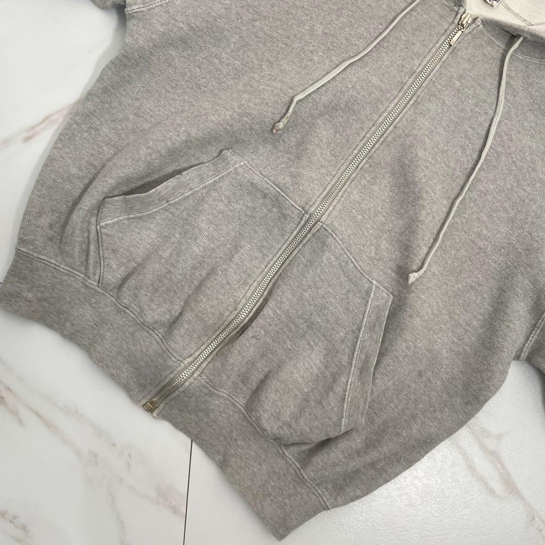 日本製 超希少 80sヴィンテージ 初期 MENS BIGI 短丈ジップパーカー