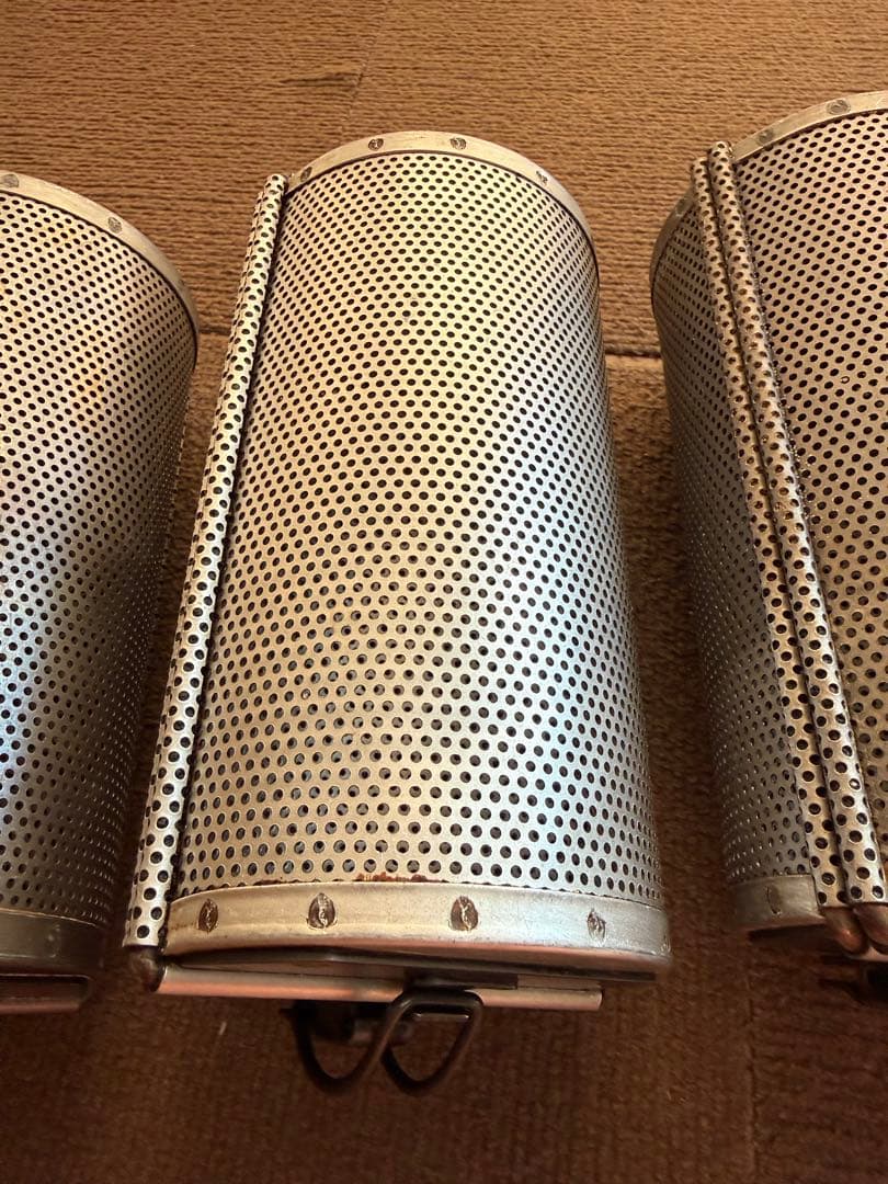 JHBS 丸メッシュ焼き型　ラウンドパン型　4個セット