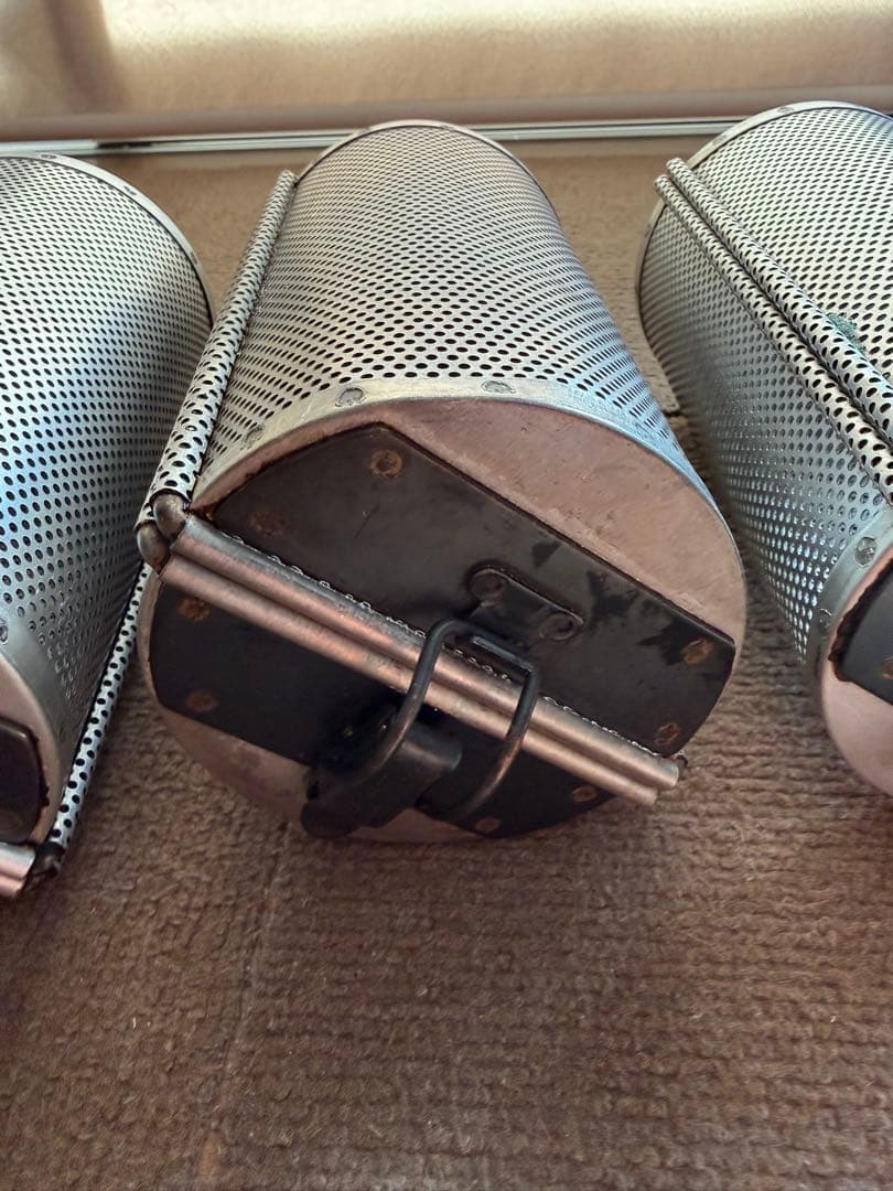 JHBS 丸メッシュ焼き型　ラウンドパン型　4個セット