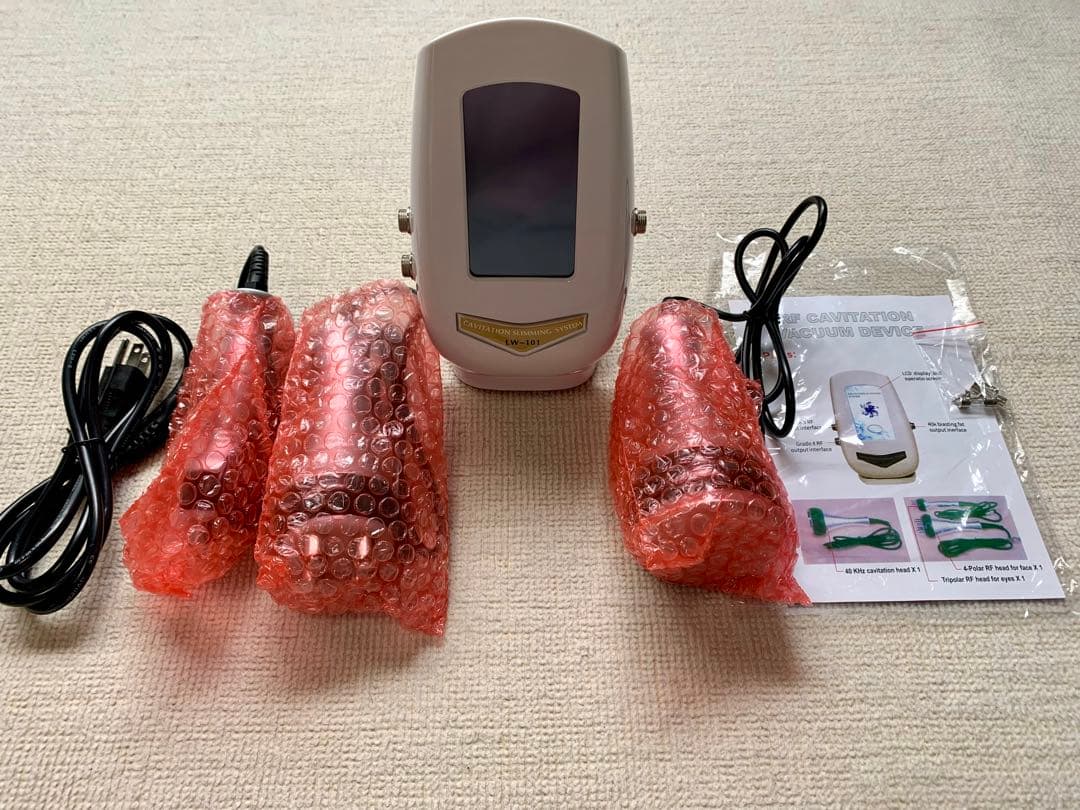 新品同様　超音波　キャビテーション　フェイス &ボディ40KHz