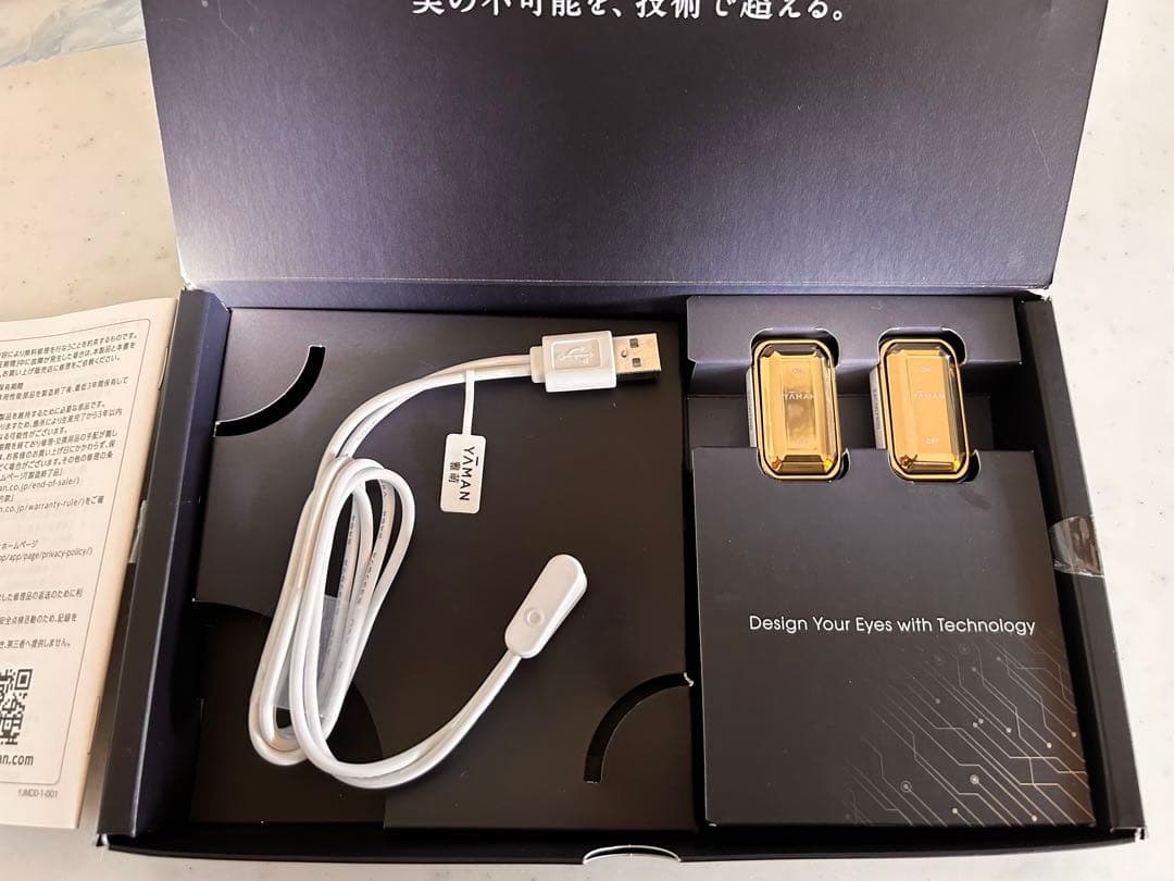 YAMAN デザインリフト、ストレッチフィットシート 目もと 本体と6セット