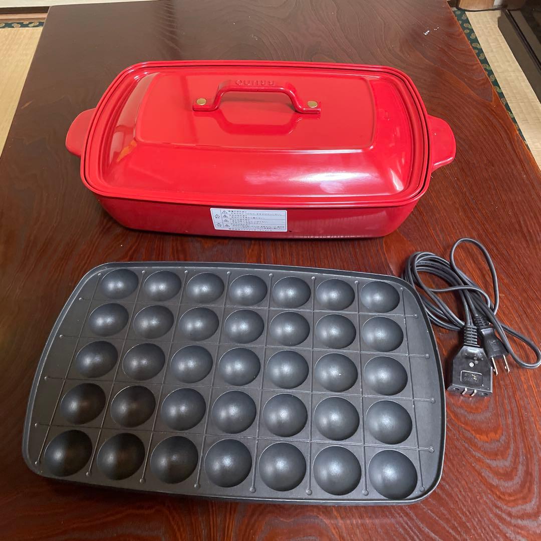 BRUNO ホットプレートグランデサイズ BOE026-RD レッド