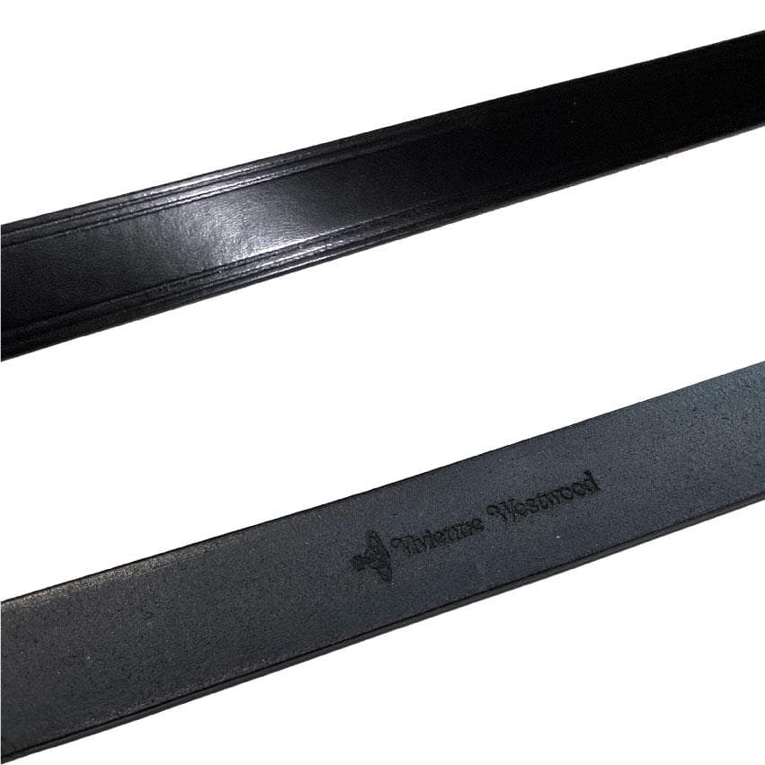33mm 新品 ヴィヴィアンウエストウッド 日本製 ブラック ベルト 正規品
