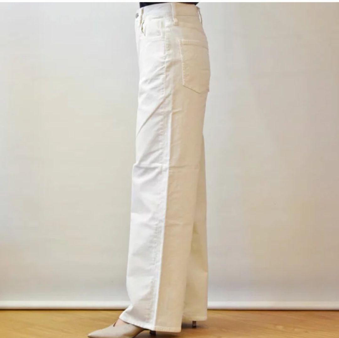 値下げ！Healthy Denimヘルシーデニムコーデュロイパンツオフホワイト