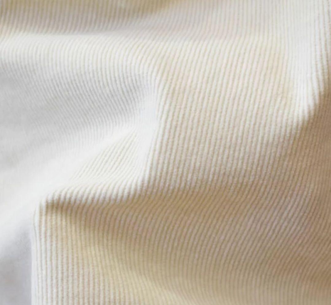 値下げ！Healthy Denimヘルシーデニムコーデュロイパンツオフホワイト