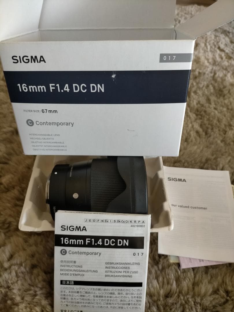 SONY α6400 ILCE-6400L+SIGMA16mmF1.4+NDなど