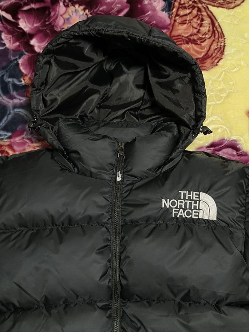 \"THE NORTH FACE\" ブラック**ダウンジャケット..