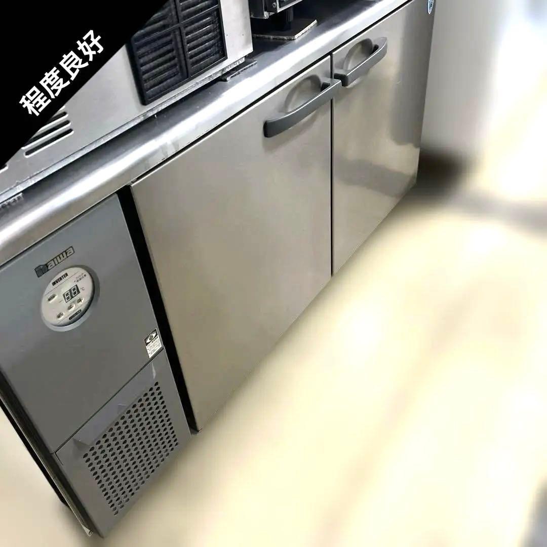 7094【程度良好】2021年製 ダイワ コールドテーブル冷蔵庫 337L