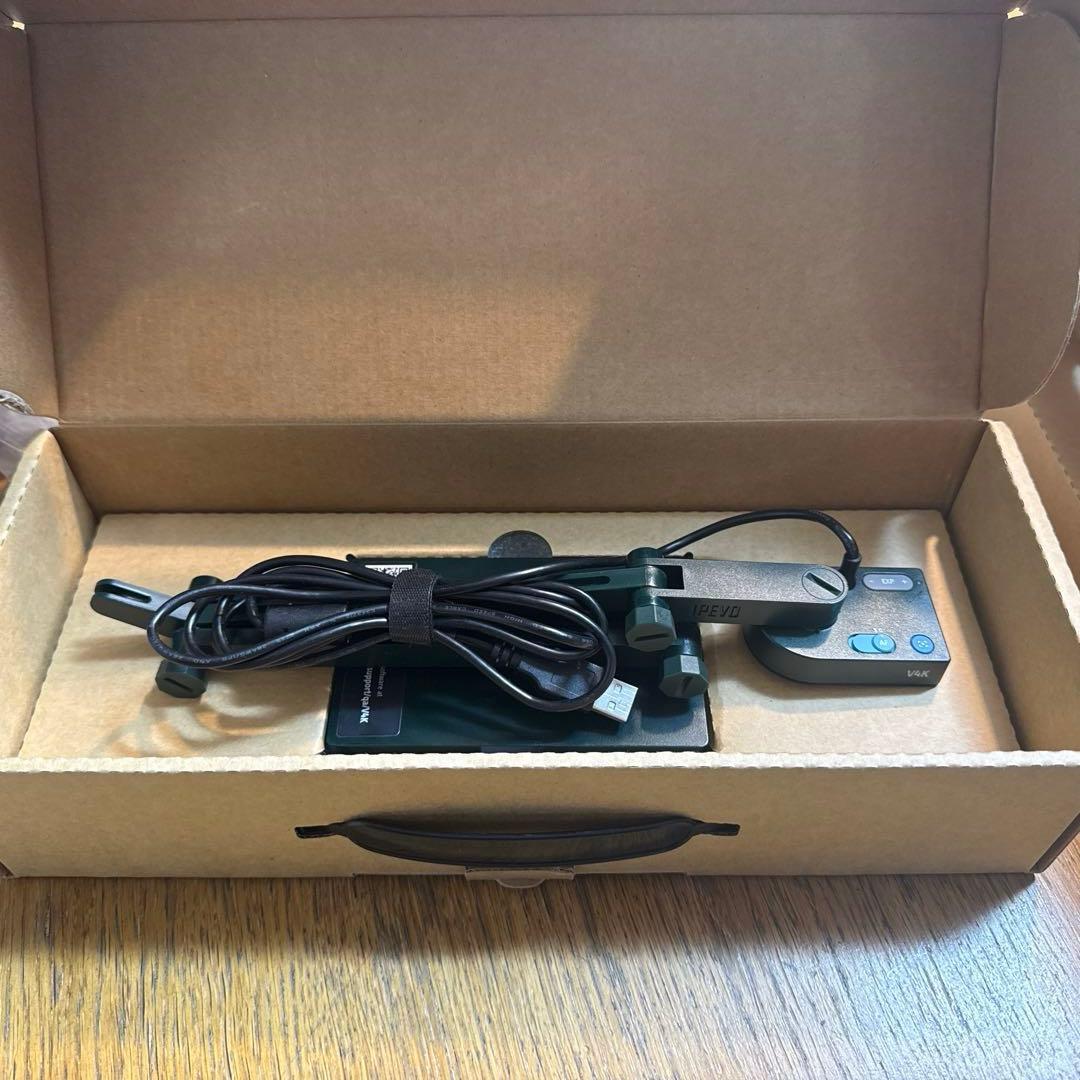 IPEVO V4K　USBカメラ　手元カメラ 書画カメラ 美品