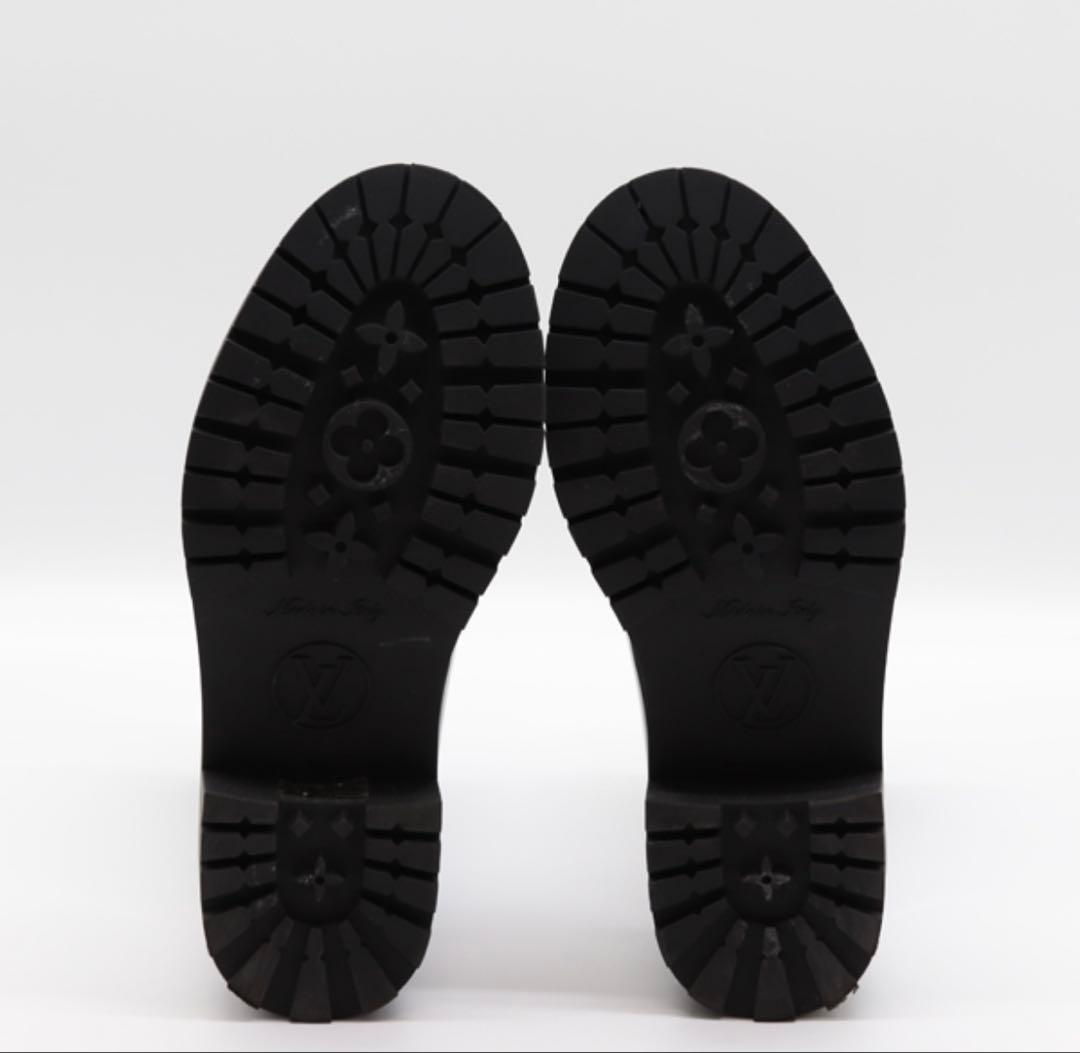 ルイヴィトン ドロップス ライン ラバー モノグラム ショートレインシューズ35