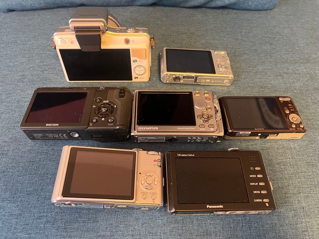 デジタルカメラ 7台セット 動作未確認 ジャンク まとめ売り デジカメ