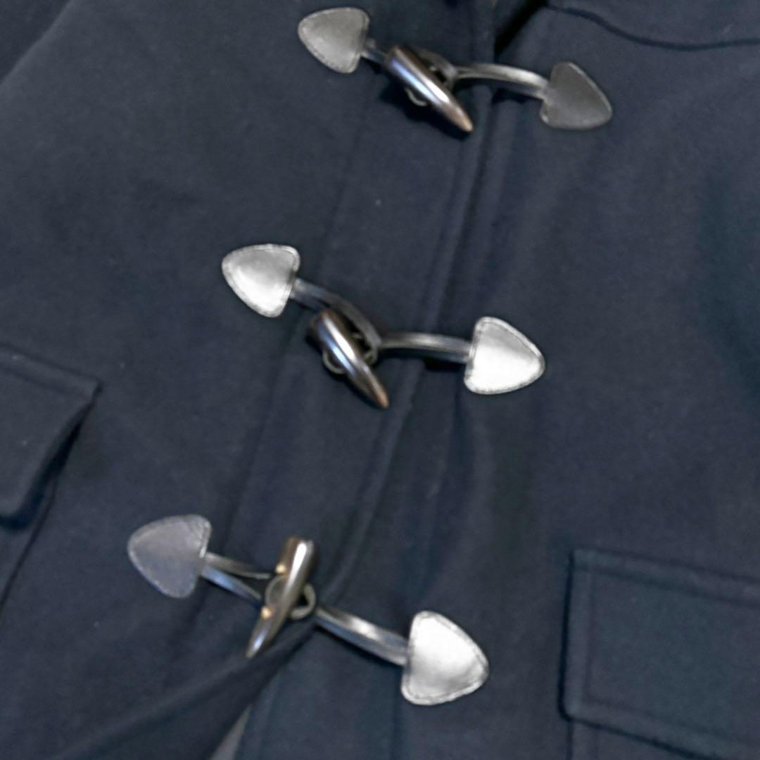 現行 美品 ミラオーウェン ロングダッフルコート ブラックWooloop