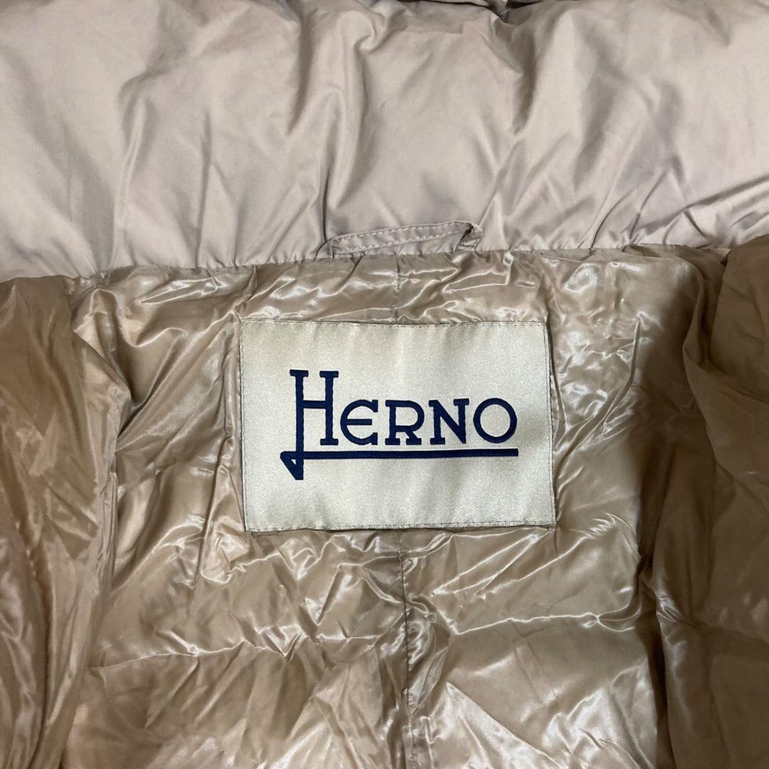 17518✨ヘルノ 42 LL ポーラーテック スタンドカラー ダウンコート