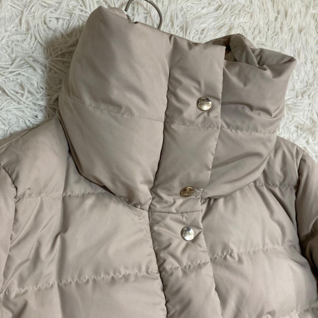 17518✨ヘルノ 42 LL ポーラーテック スタンドカラー ダウンコート