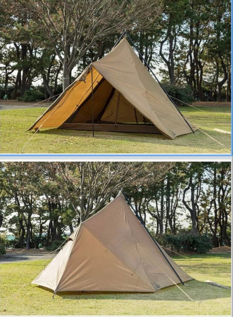 ☆美品☆タラスブルバ フォークティピィテント グランドシート付き