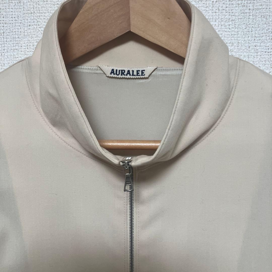 【AURALEE】 WOOL ZIP BLOUSON