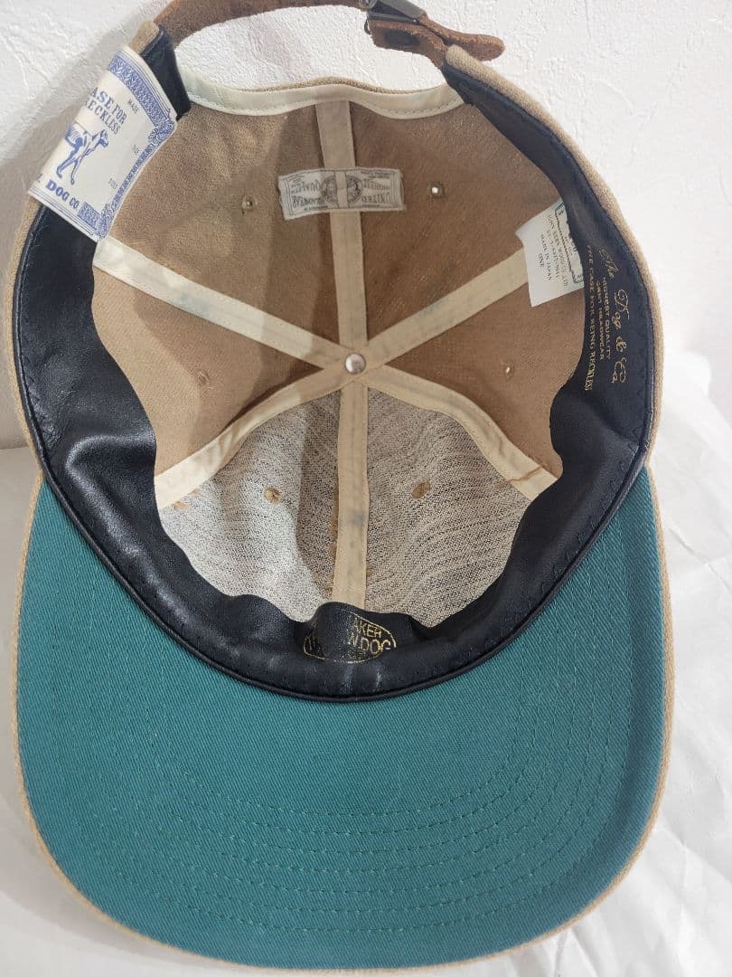 THE H.W.DOG&CO. ベースボールキャップ ベージュ D-00001