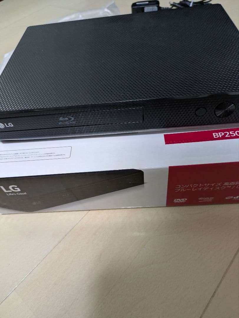 美品　付属品完備　LG ブルーレイプレーヤー BP250