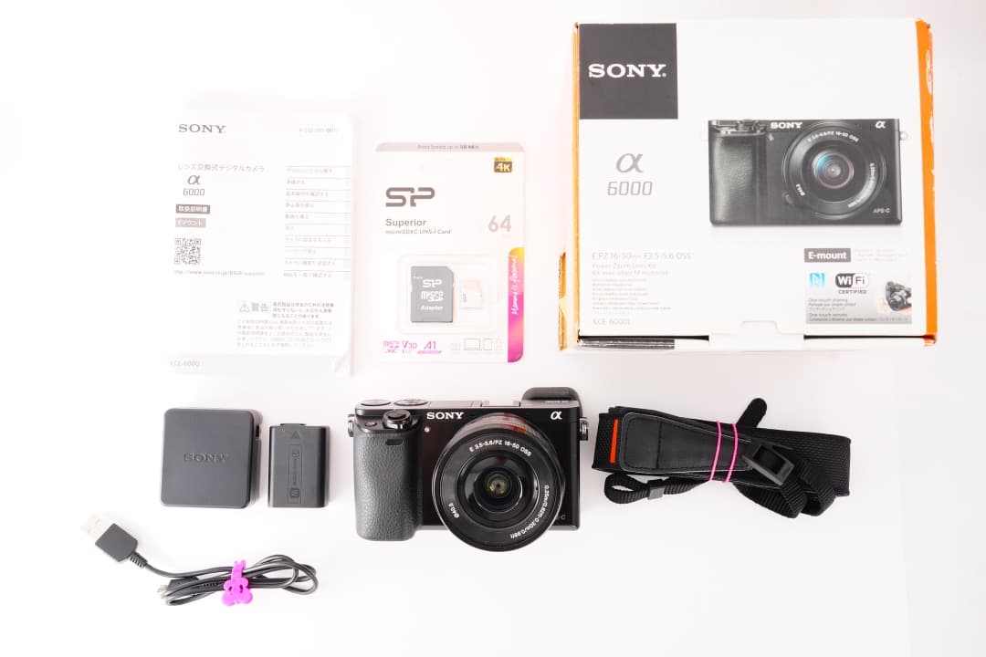 極美品 真・α6000 SONY ミラーレス ILCE-6000L パワーズーム