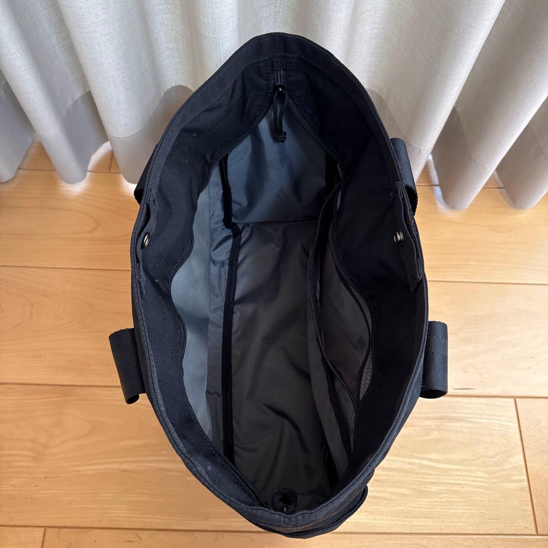 【BRIEFING】美品・ブラック ナイロン トートバッグ
