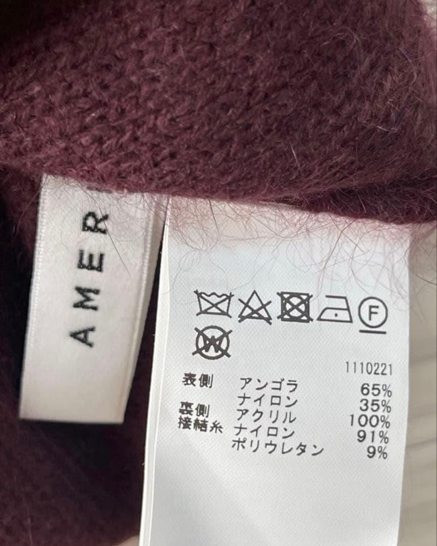 AMERI VINTAGE ANGORA KNITアメリアンゴラニット