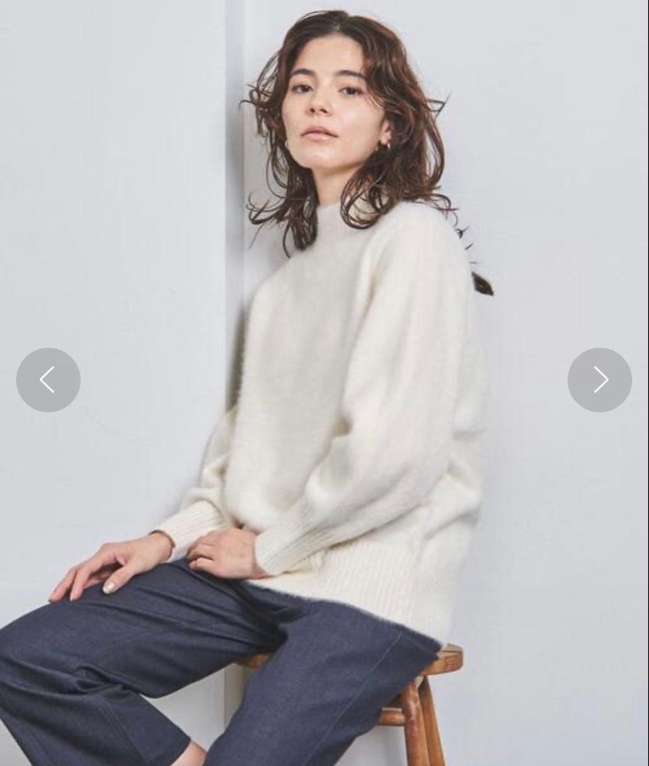 UNITED ARROWS FOX/CA ハイネック ニット