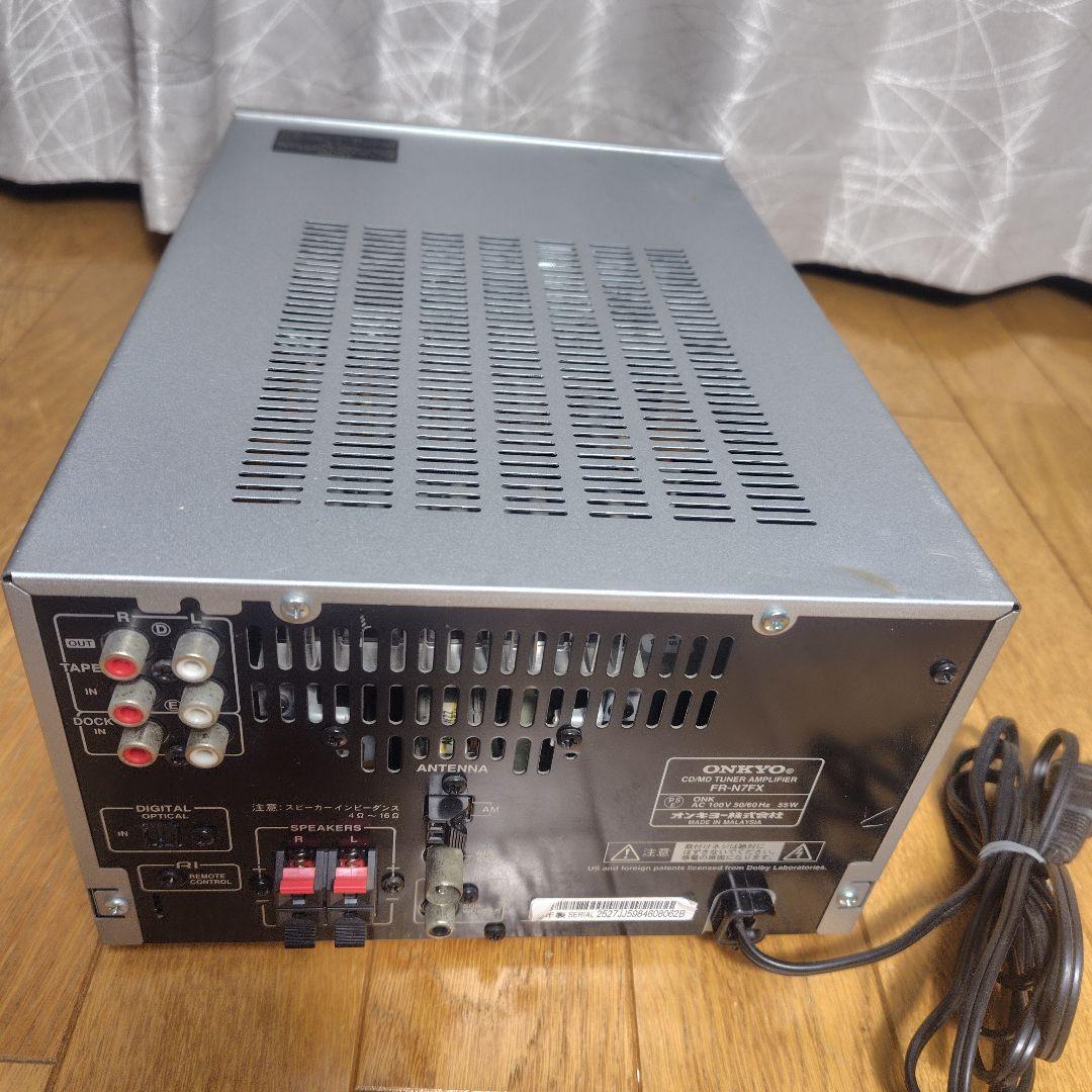 【動作品】ONKYO オンキョー　コンポ　木目 X-N7FX