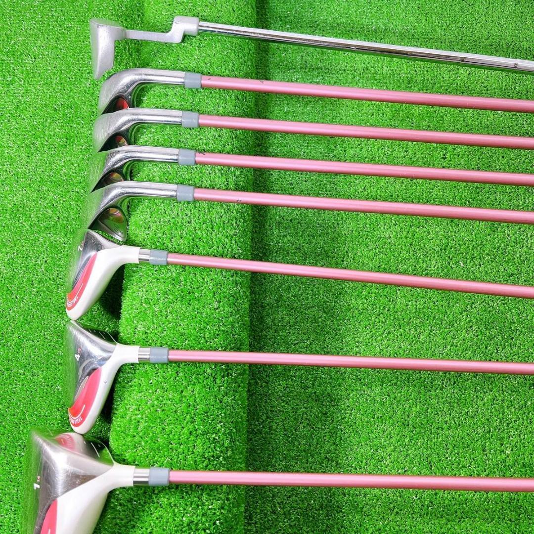 レディース ゴルフクラブ8本セット 人気 キャディバッグ キャロウェイ 初心者
