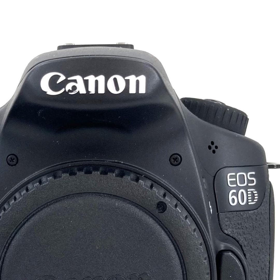 美品　Canon　一眼レフ　EOS 60D　ズームレンズ EF-S18-55mm