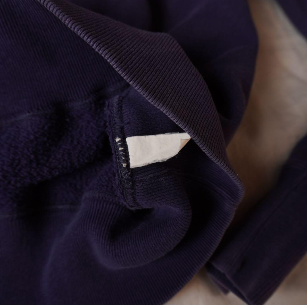 pherrow’s スウェット ナス紺 フェード 両V ガゼット はめ込み 復刻