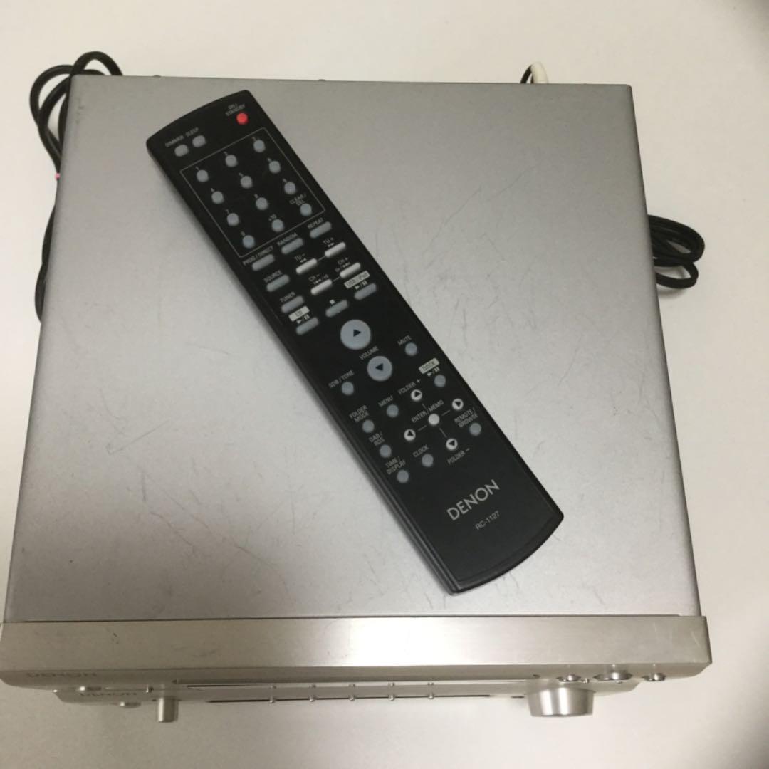 DENON デノン　DRAーF107  12年製　CD プレーヤー　リモコン