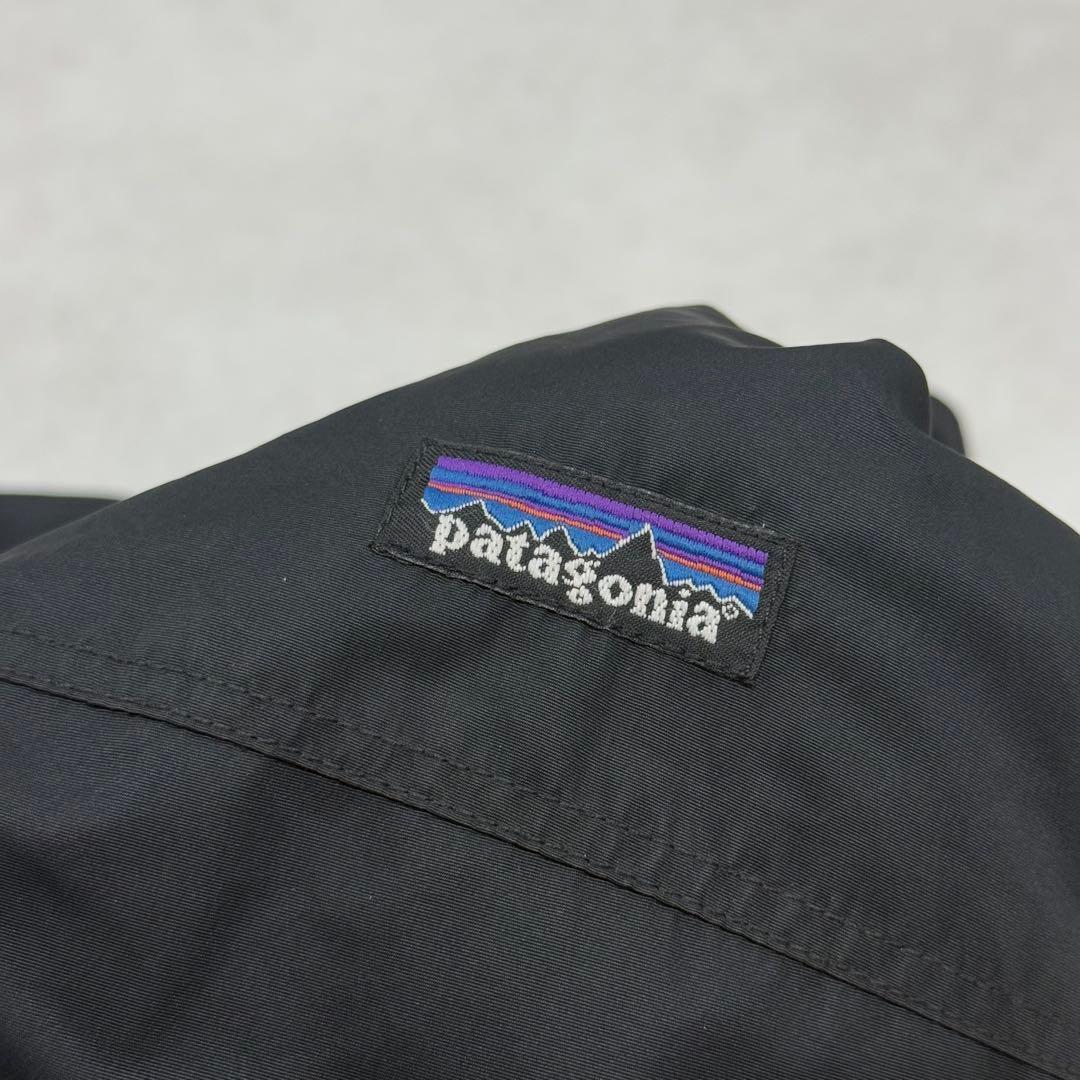 古着 00s パタゴニア シェルドシンチラ ナイロン ジャケット ブラック 黒①