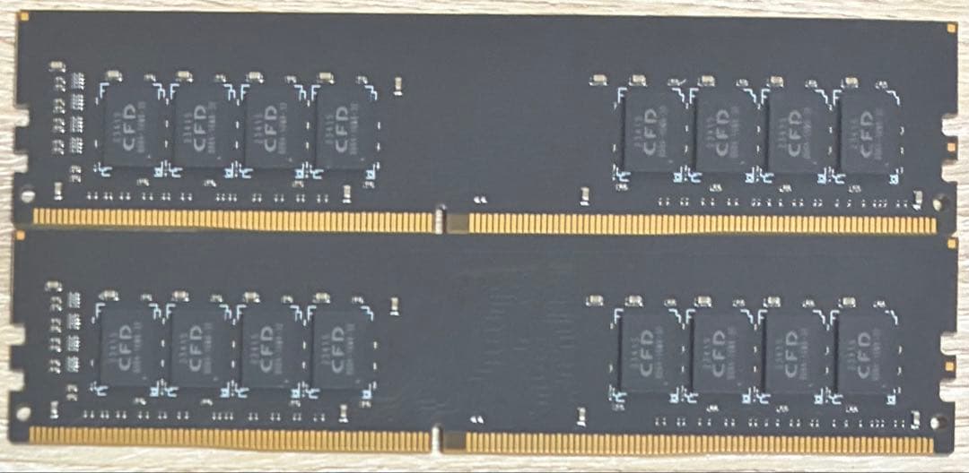 【中古】DDR4-3200 32GB(16GB×2枚) CFD