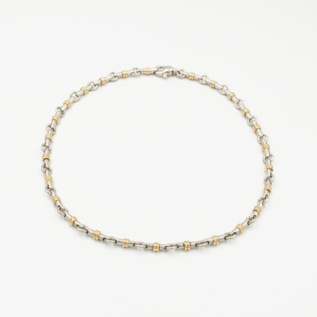 ヴィンテージ ティファニー ブライドルリンク ネックレス 47.3cm 90年代