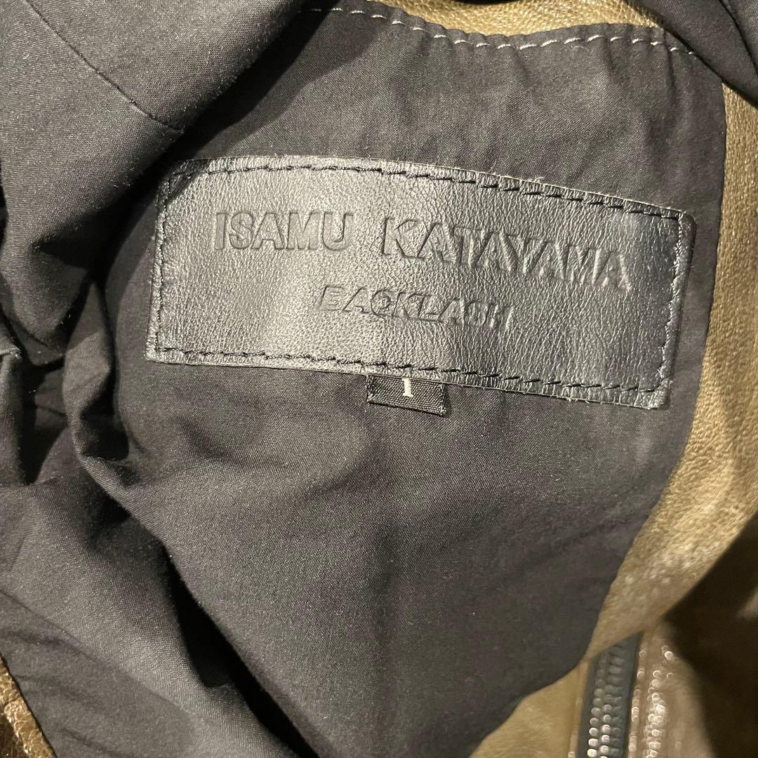 ISAMU KATAYAMA バックラッシュ