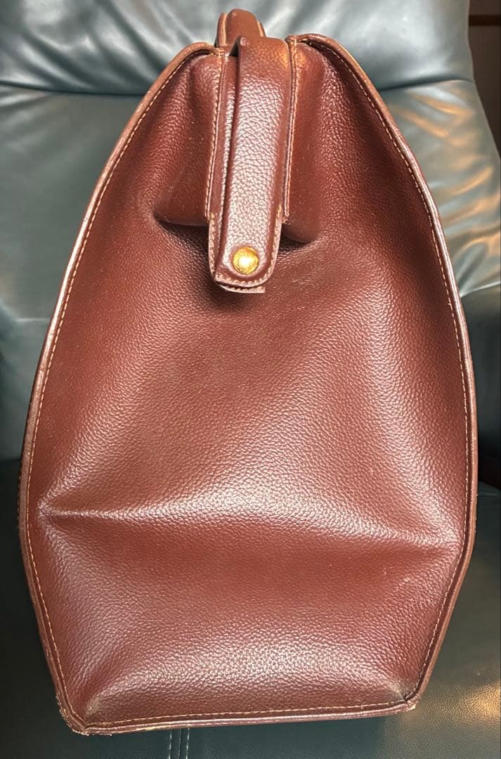 ヤ*ダ様 バーバリー　ブラウン　レザー ダレスバッグ