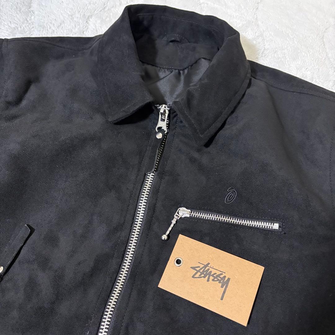 Stussy Bing Jacket Suede ブルゾン ラムレザー 24ss