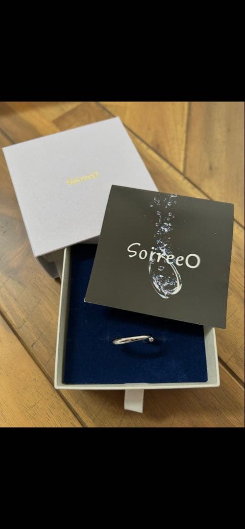 ☑️期間限定お値下げ⭐︎新品未使用品⭐︎SoireeO TEARDROPリング 11号