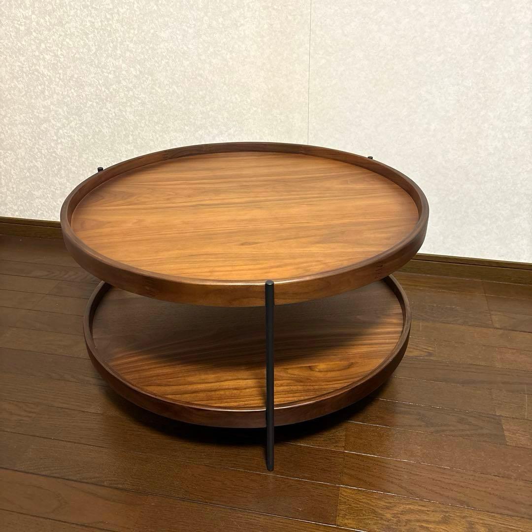 【極美品】モーダエンカーサ HUMLA コーヒーテーブル ウォールナット