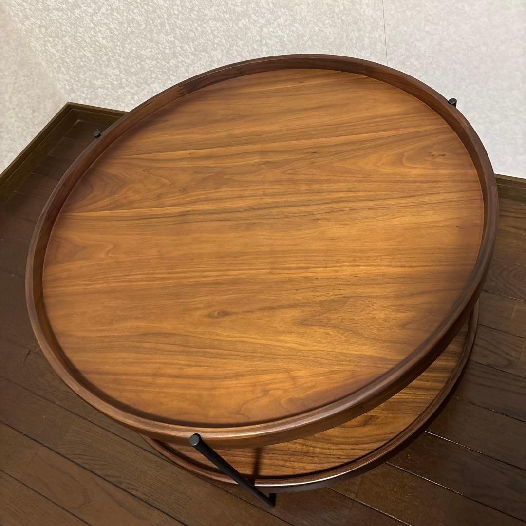 【極美品】モーダエンカーサ HUMLA コーヒーテーブル ウォールナット