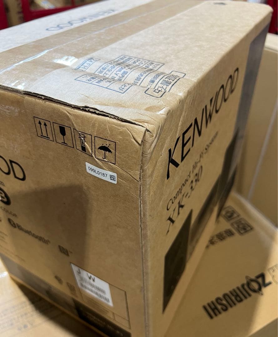 KENWOOD（ケンウッド） ミニコンポ XK-330-B　ブラック