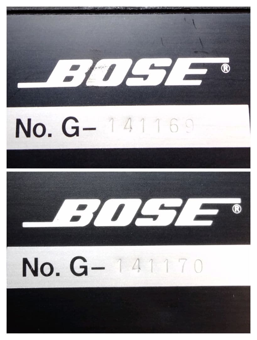 BOSE 101MM ボーズ　スピーカー　シリアル連番2台セット