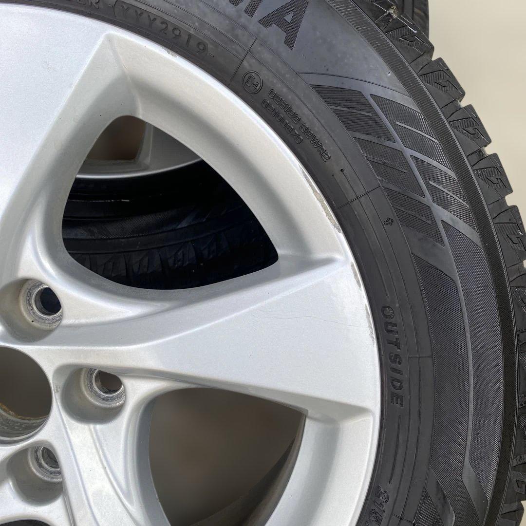 トヨタ純正アルミ付 215/60R17スタッドレスヨコハマIG60 C-HR