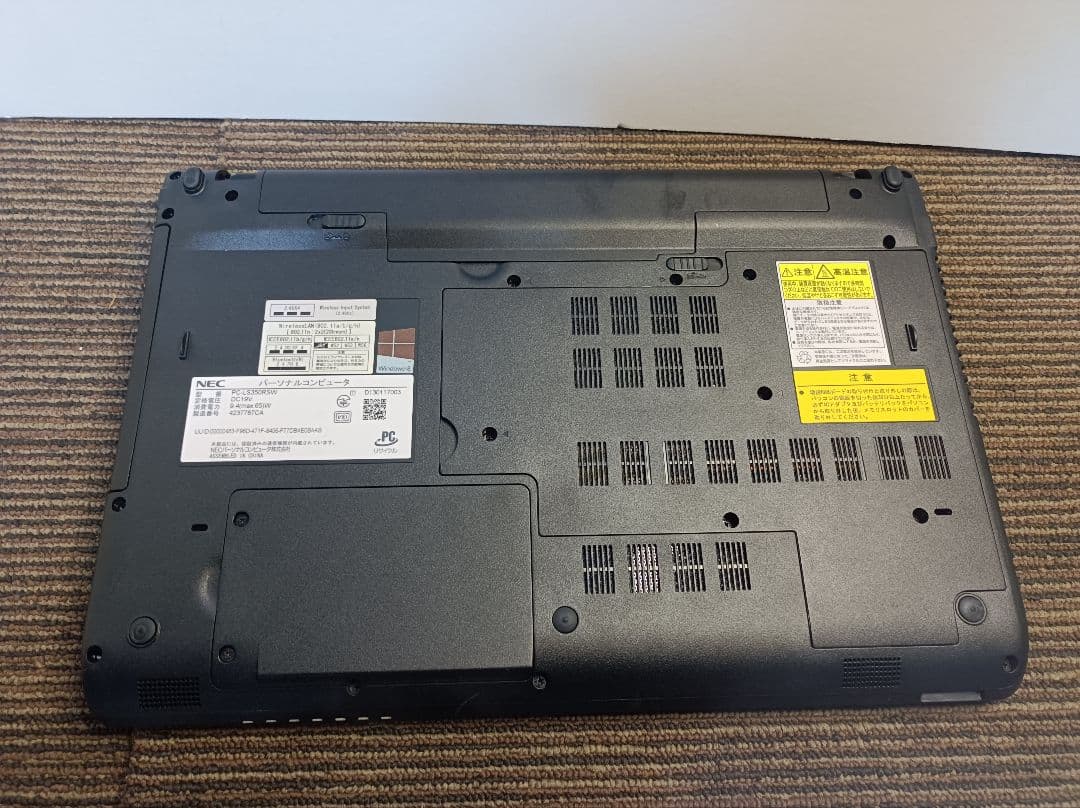 NEC ノートパソコン LaVie PC-LS350RSW