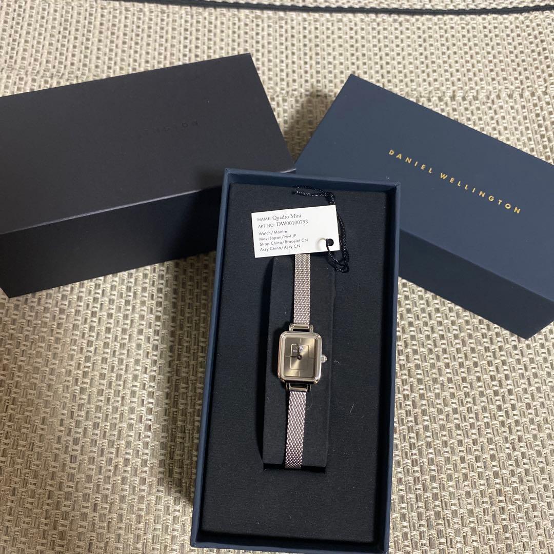 緑*様 【日本限定モデル】ダニエルウェリントンQuadro Mini シルバー