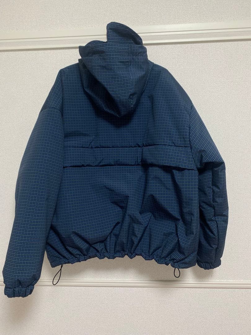 BROKEN BASE パデッドナイロンテックアノラック ネイビー M