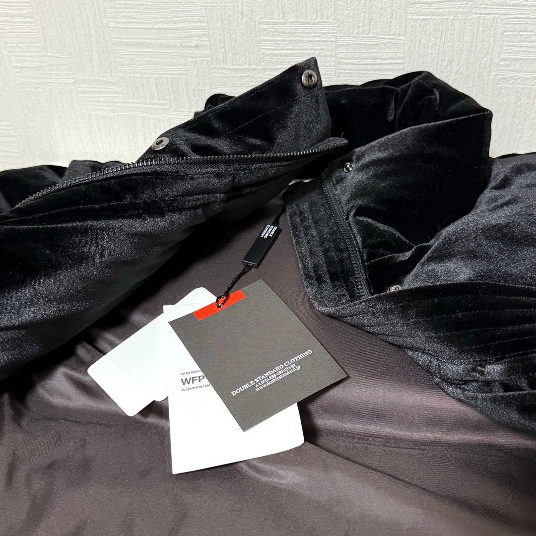 【新品】ダブルスタンダードクロージング 2WAY ベロアダウンジャケット